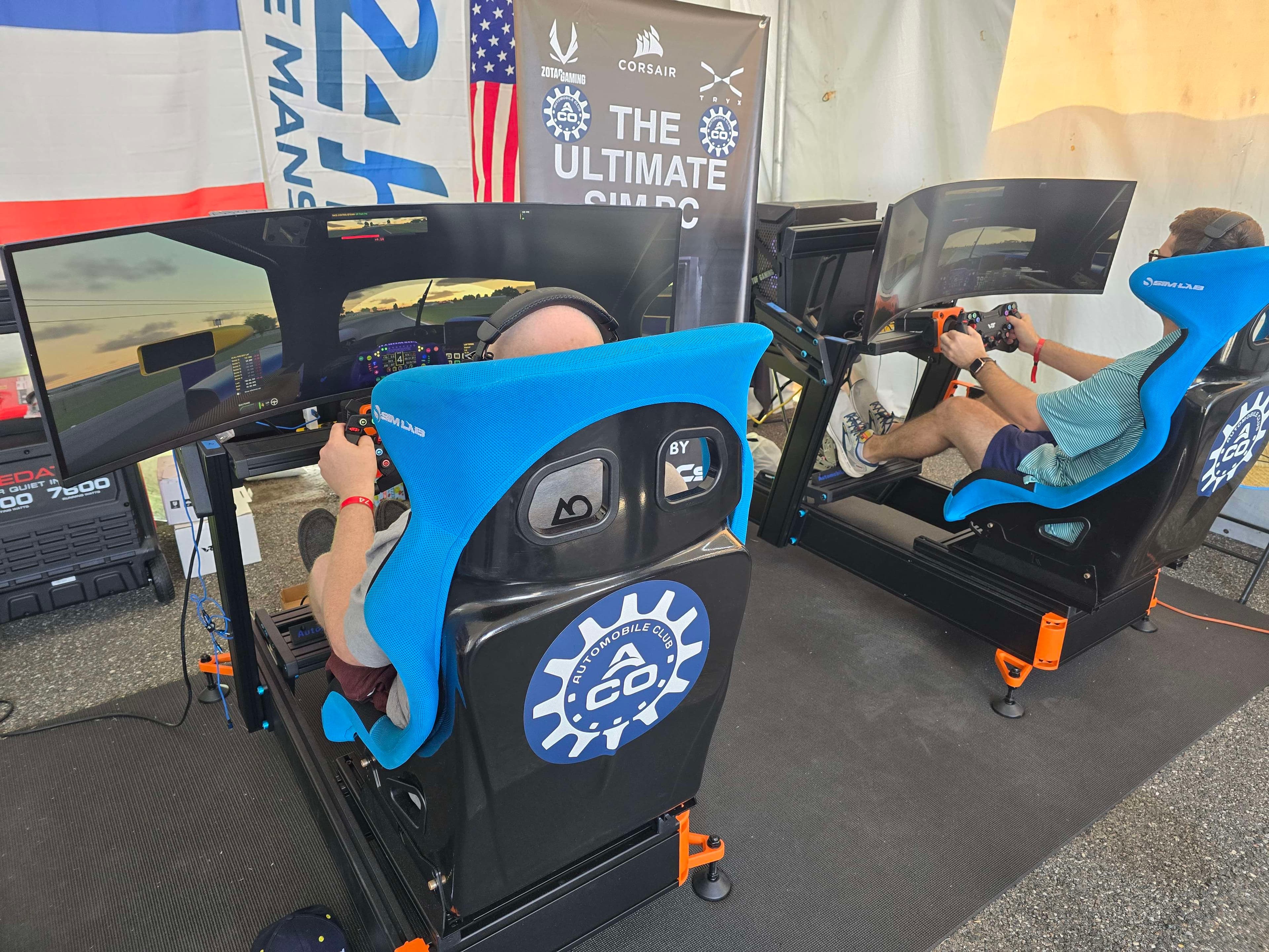 Motorsport-grade racing simulators